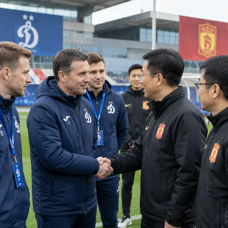 莫斯科迪纳摩俱乐部代表团到访重庆铜梁龙相关场景